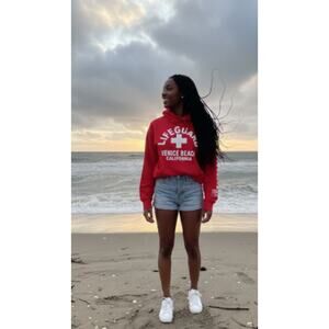 Vince Beach Lifeguard Sweatshirt • Size Large • NWOT